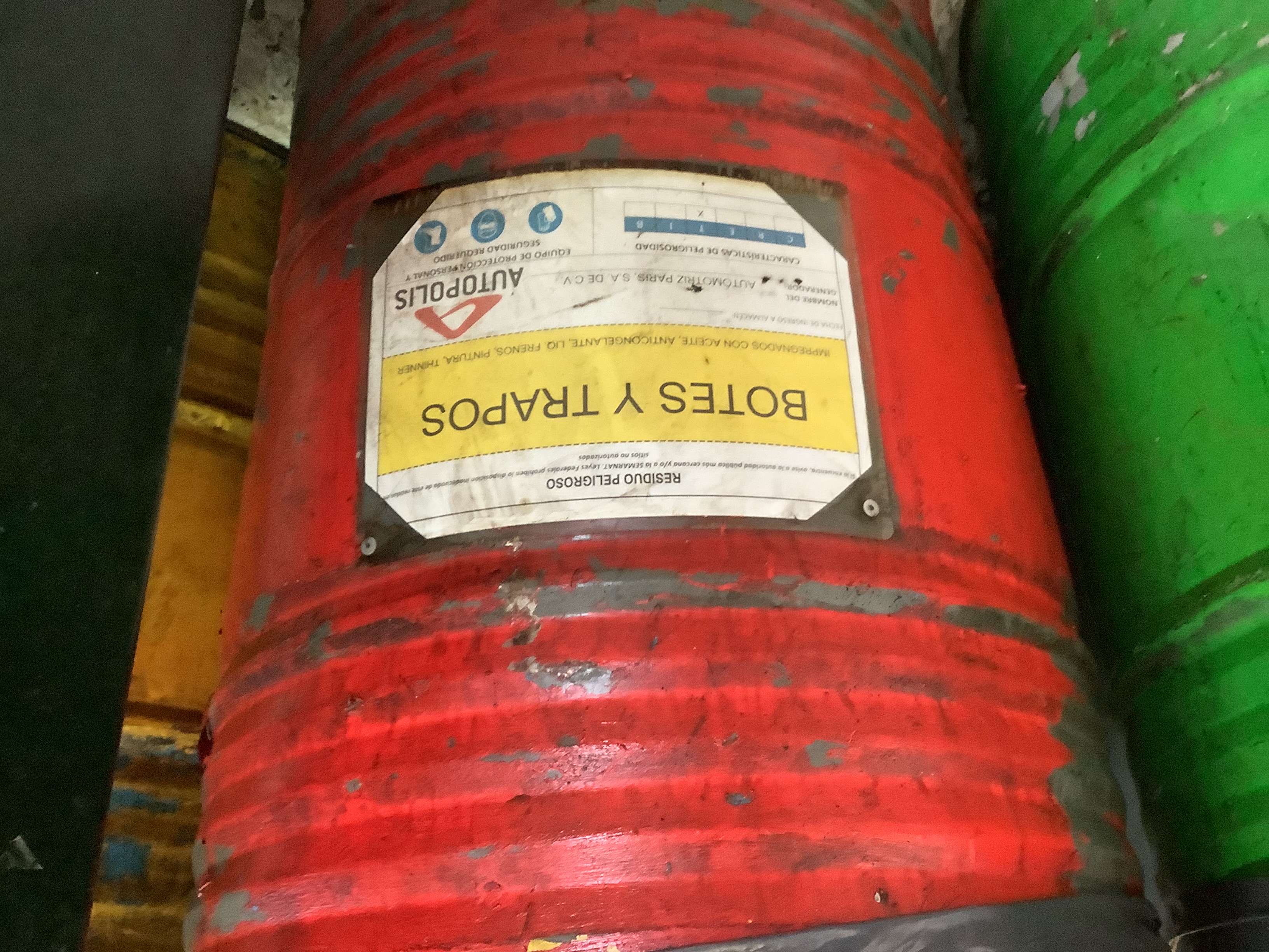 Etiquetado de contenedores